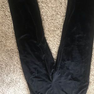 Velveteen leggings